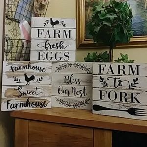New farmhouse signs!!